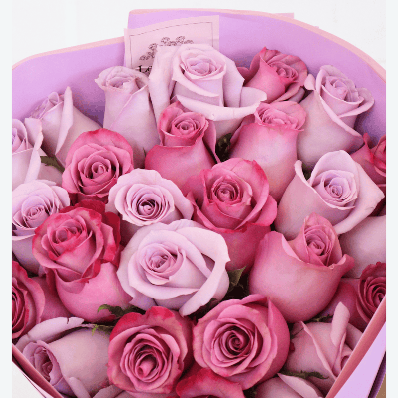 Purple & Light Purple Roses - Nationwide