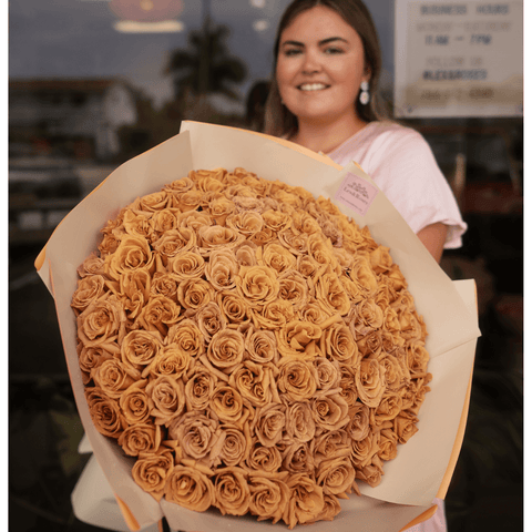 Cappuccino Rose Bouquet