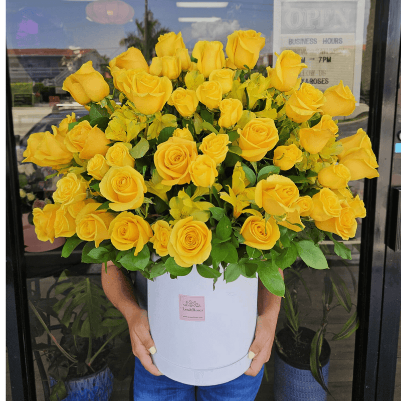 50 Box - Yellow Roses