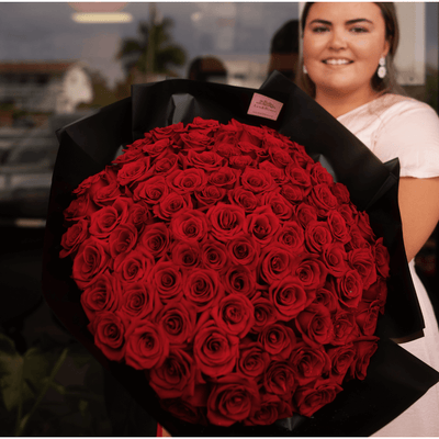 Glitter Pink Roses - Nationwide – Lex&Roses